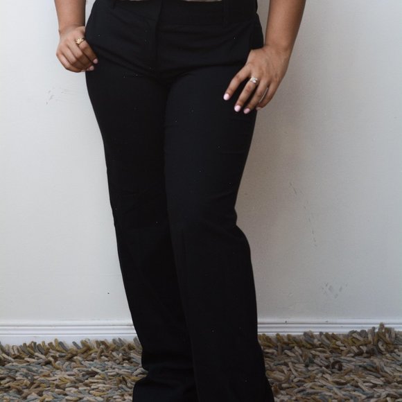 Black Wool Pants - Picture 2 of 6
